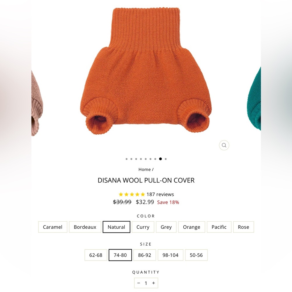 Disana woolie (set of 2)